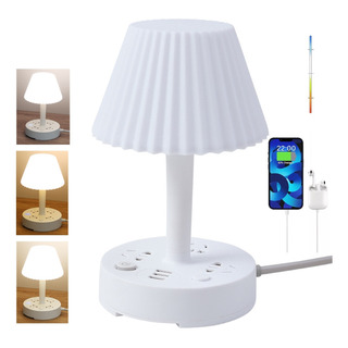 Lámparas De Buró Escritorio Led 3 Colores Con Foco Y Usb-c Lámparas De Buró Escritorio Led 3 Colores Con Foco Y Usb-c