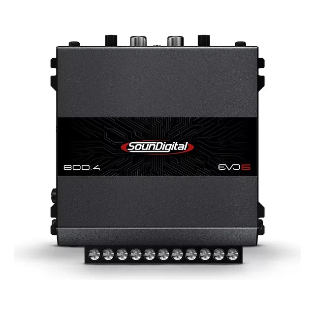 Amplificador Soundigital Sd800.4 800w 4 Canais + Brinde
