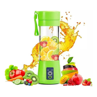 Mini Licuadora Portatil 380 Ml Usb Recargable 6 Cuchillas Mini Licuadora Portatil 380 Ml Usb Recargable 6 Cuchillas