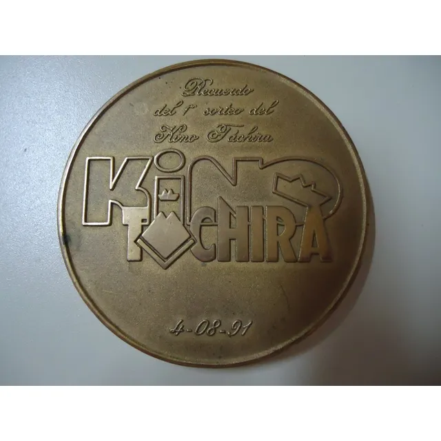 Moneda De Colección De 1er. Sorteo De Kino Tachira