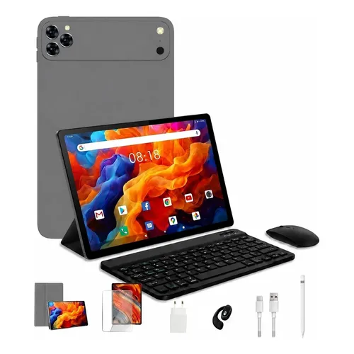 Tablet Android 14 10,1 polegadas HD 22 GB RAM 128 GB ROM (2TB TF