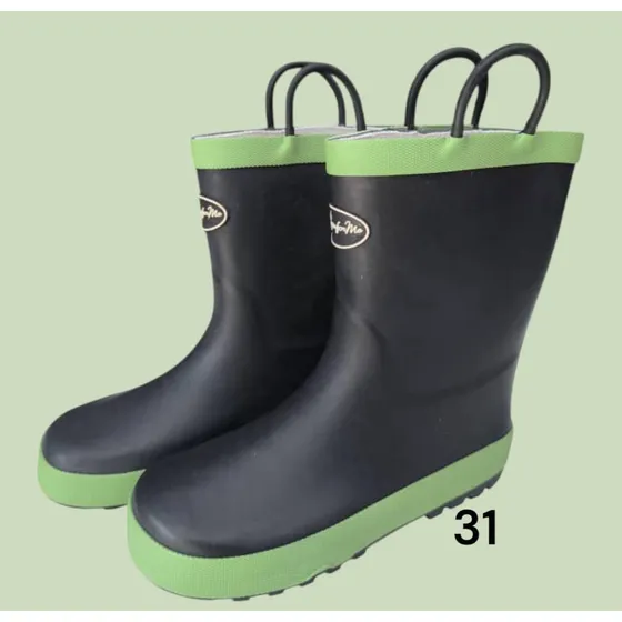 Bota Plastica Lluvia Niños 