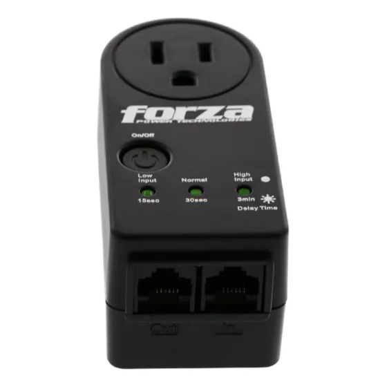 Protector De Voltaje 120v 1800w Pc Computadoras Fvp-1201n