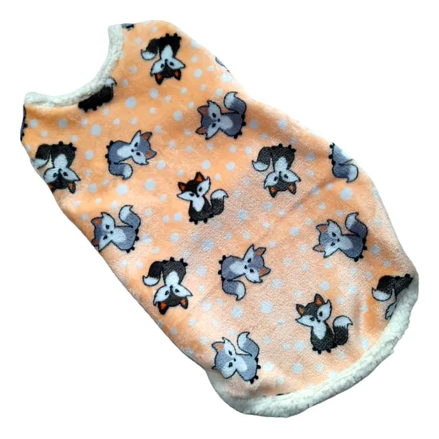 Abrigo Buzo Polar Soft Con Corderito Perro T6 Otoño Invierno