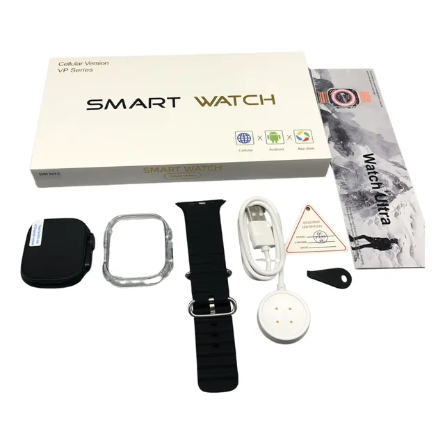 Smartwatch Dw99 Ultra Câmera 180º Playstore+gps+wifichip+wpp