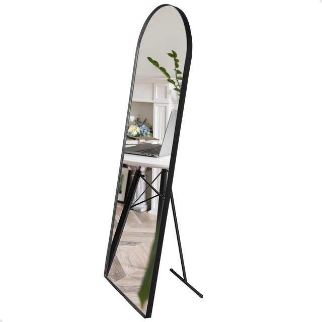 Espelho Vitral Grande C/ Suporte De Chão 150x50cm Espelho Vitral Grande C/ Suporte De Chão 150x50cm