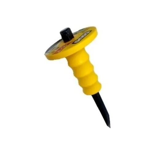 Cincel Punta Plana Covo De Agarre Acolchado #e