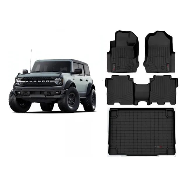 Alfombras Weathertech Para Ford Bronco Wildtrak 2022/2025