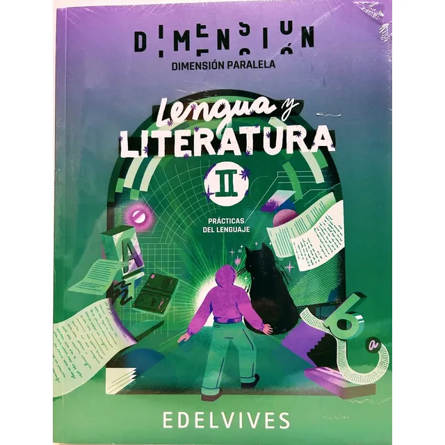 Lengua Y Literatura 2 Edelvives Dimension Paralela (practicas Del Lenguaje) (nap 1 Y 2/nes 2/pba 2), De Dimension Paralela. Editorial Edelvives En Español
