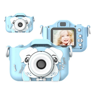 Camera Digital Infantil Foto Filma Voz Com Capa E Alça Usb Camera Digital Infantil Foto Filma Voz Com Capa E Alça Usb