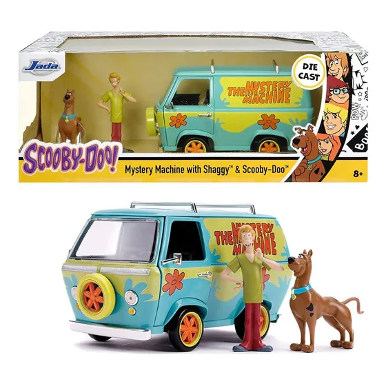 Auto Escala 1:24 La Maquina Del Misterio - Shaggy Scooby Doo