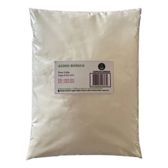 Acido Borico Polvo 1 Kilo