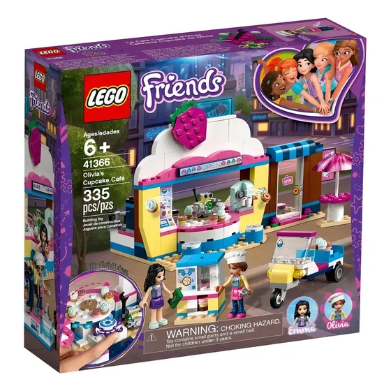 Lego Friends Cafetería Cupcake De Olivia