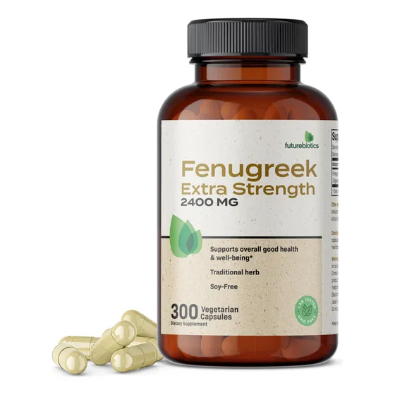 Suplemento Futurebiotics Fenugreek Extra Strength 2400 Mg