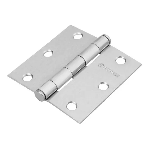 Bisagra Ace. Cromo Mate 3'' Cabeza Plana Hermex 43261