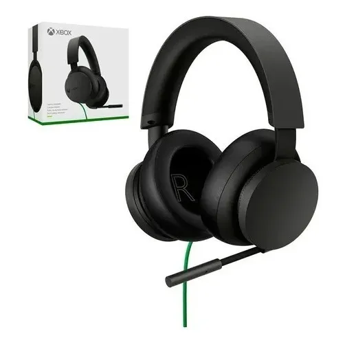 Headset Com Fio Xbox 8li-00001 - Microsoft Cor Preto