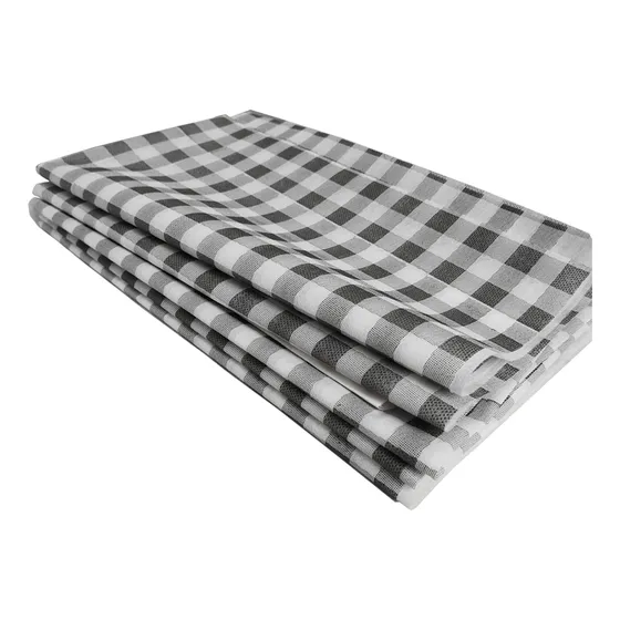 10 Toalhas Tnt Xadrez Festa Decoracao - 70x70cm Diversas Cor