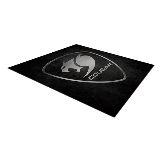 Alfombra Para Gamer Cougar Command Gaming Ancho 1100 Mm Color Negro Diseño De La Tela Geométrico Largo 1100 Mm