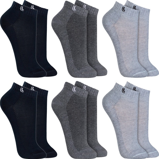 Kit 6 Pares Meias Lupo Soquete Cano Baixo Academia Original Kit 6 Pares Meias Lupo Soquete Cano Baixo Academia Original
