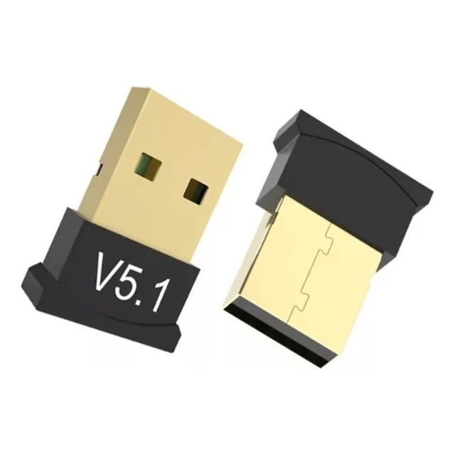 Adaptador Transmisor Receptor Bluetooth 5.1 Usb Notebook Pc