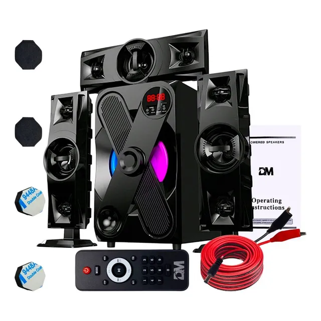Minicomponente Bluetooth Con Luz Led Dm-y13