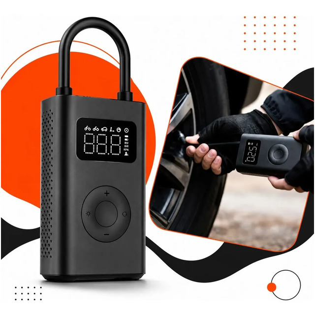 Mini Compressor Digital Hold On Bomba De Encher Pneus Portátil Para Carro Bicicleta Motocicletas Cor Preto Com Calibrador 127/220v Mini Compressor Digital Hold On Bomba De Encher Pneus Portátil Para Carro Bicicleta Motocicletas Cor Preto Com Calibrador 127/220v