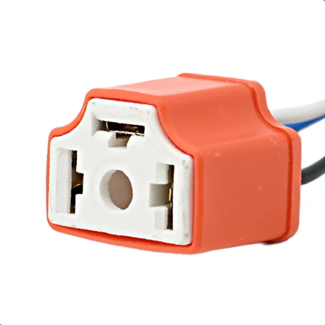 Chicote Plug Soquete Ceramica Lampada Farol H4 