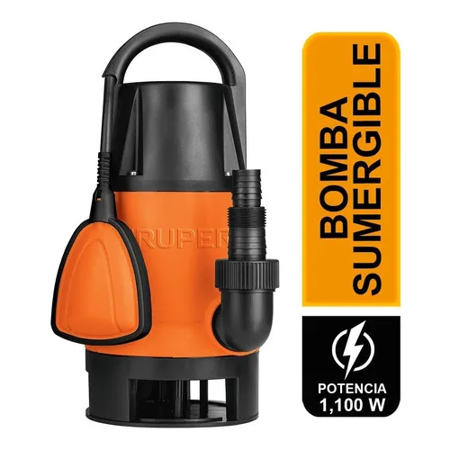 Bomba Sumergible Agua Sucia 1-1/2 Hp Truper BOS-1 -1/2SP