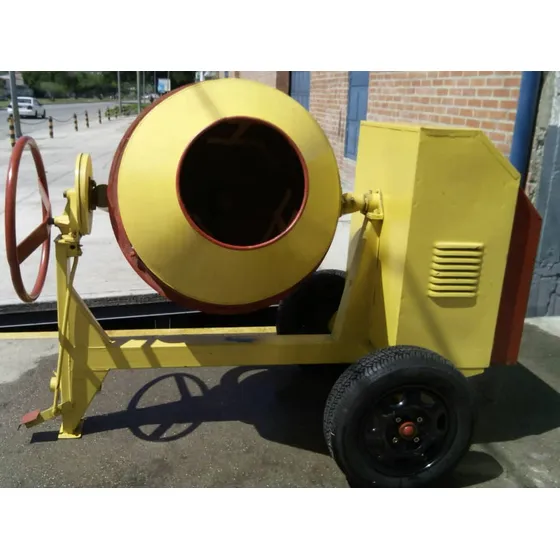 Mezcladora De Concreto Con Motor Eléctrico 110/220 Siemens 