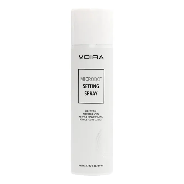 Microdot Setting Spray Fijador De Maquillaje Moira Cosmetics