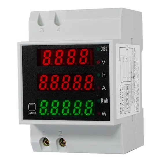 Medidor Consumo Eléctrico (kwh) Coseno Tension 80-300v 100a