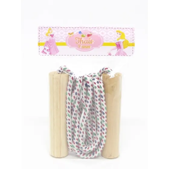 Kit Lembrancinha Pula Corda Bela Adormecida - 10 Unidades 