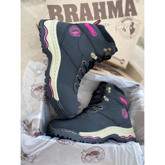 Botas Brahma Para Dama En Sintético 
