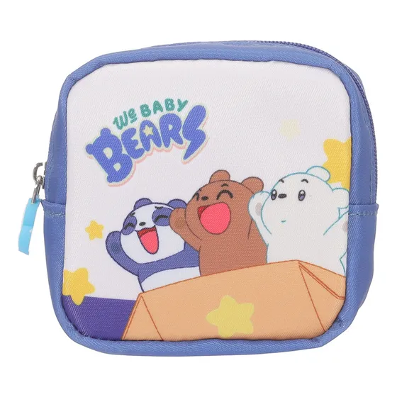 Monedero Cuadrado Azul Webabybear