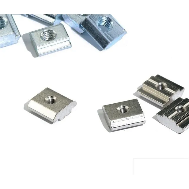 Tuerca T Perfil 2020 Deslizable Series 20 M3 3mm 10x10x4.5mm