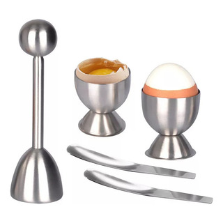 Conjunto De Aço Inoxidável Com Abridor De Ovos De 5 Peças Conjunto De Aço Inoxidável Com Abridor De Ovos De 5 Peças