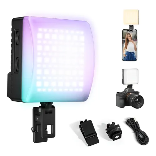 Mini Iluminador Led Zhiyun Molus G60 Cob Pocket 60w Combo Cor da