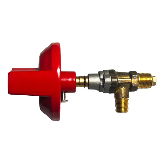 Llave Bronce Paso Fogón Con Manilla // Neoz
