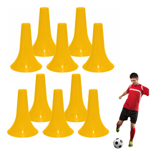 Cono Tipo Cuerno Flexible 23cm Pack X10 Deporte/futbol Cono Tipo Cuerno Flexible 23cm Pack X10 Deporte/futbol