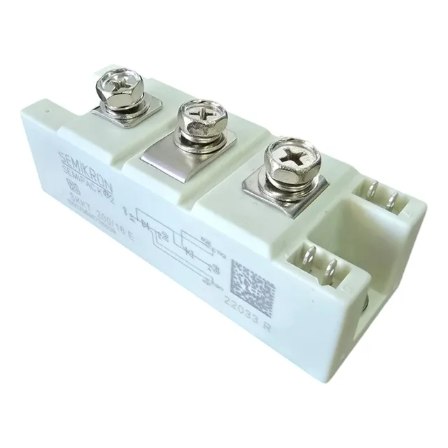 Skkt 200/16e Modulo Tiristor/diodo 1600v 200a Semikron