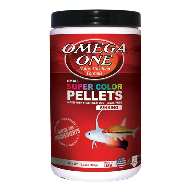Super Color Pellets 460gr Comida Gránulos Pequeños Acuario