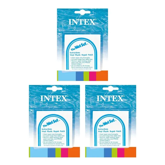 Intex Parche Adhesivo Para Reparacion Tubo Piscina 18