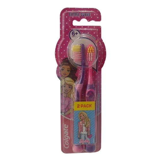 Cepillos De Dientes Barbie Pack X 2 Colgate
