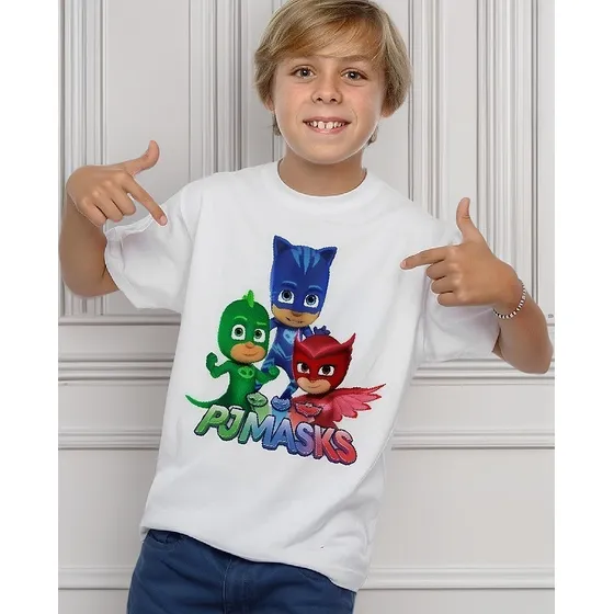 Remera Niño / Niña / Pj Mask / Disney / Pacamaka Kids