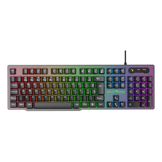 Teclado Gamer Viper Pro Semi-mecanico Rgb Naja 408 Preto Teclado Gamer Viper Pro Semi-mecanico Rgb Naja 408 Preto