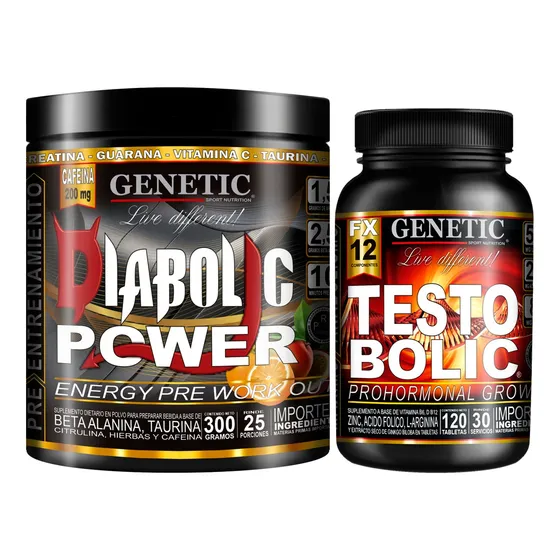 N1 Vigor Preentreno Eleva Libido Testobolic Diabolic Genetic