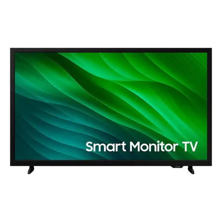 Smart Tv Samsung 32'' Hd Tizen Hdr Wi-fi Hdmi Monitor Bivolt Preta Preto