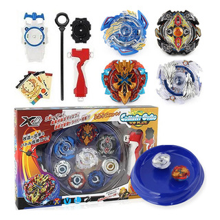 Kit De 4 Beyblade Xd168-1 Metal Bey Blade Tornado Arena Kit De 4 Beyblade Xd168-1 Metal Bey Blade Tornado Arena