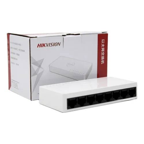 Switch Hikvision 8 Salidas Rj-45 Electrocom