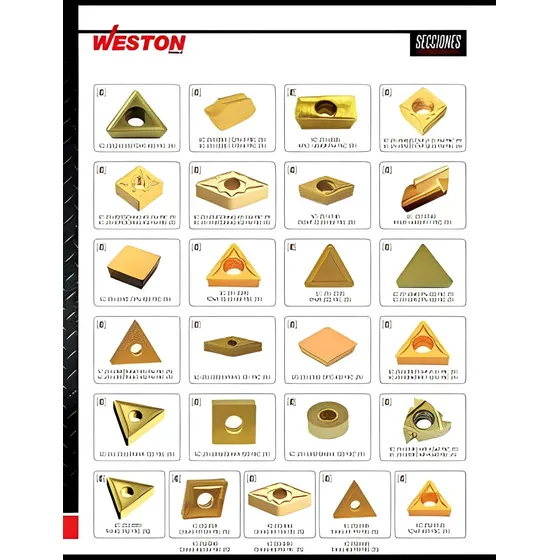 Insertos Plaquitas Pastilla D Widia Vidia Para Torno,nuevas